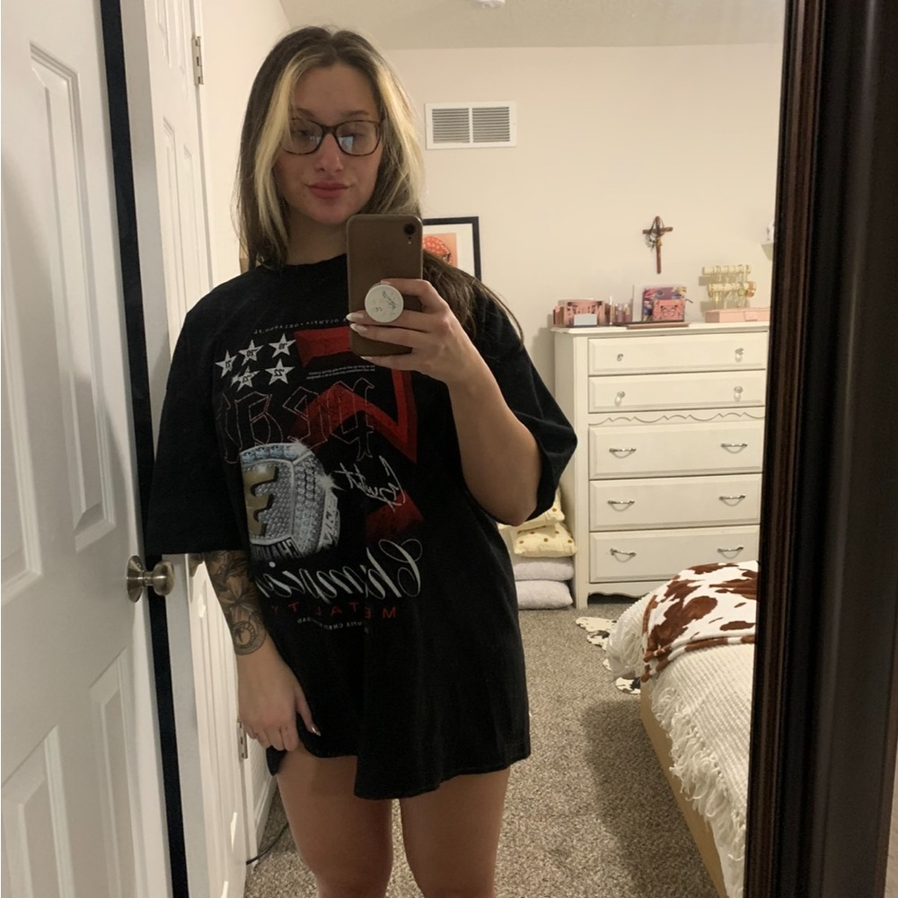 Black Graphic Tee